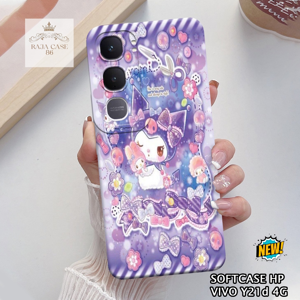 เคส HP Vivo Y21D 4G - เคส Vivo Y21D 4G - เคสน่ารัก Motif - ตัวป้องกันโทรศัพท์มือถือ - ViVo - Vivo Y2