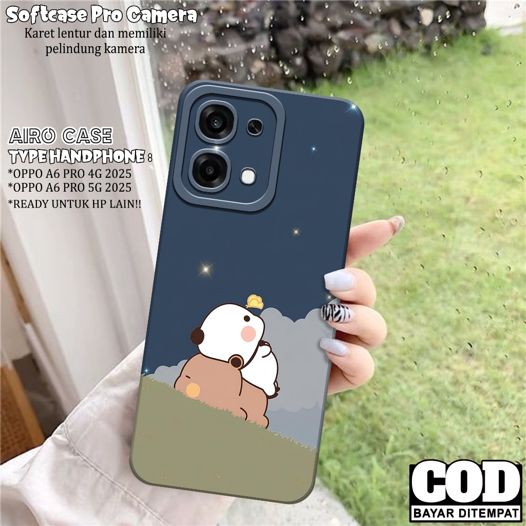 เคส HP ล่าสุด OPPO A6 PRO 4G/ 5G 2025 - เคส OPPO A6 PRO 4G/ 5G Softcase - เคสแฟชั่นการ์ตูน - เคส OPP
