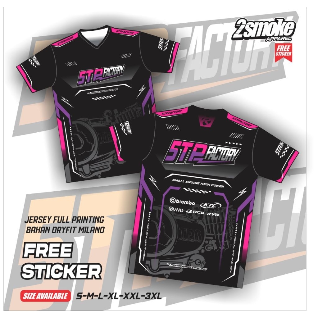 JERSEY 5TP FACTORY JUPITER Z VEGA R NEW ORIGINAL ฟรี HOLOGRAM STICKER (ชื่อขอฟรี เบอร์ และสเซอร์) Dr