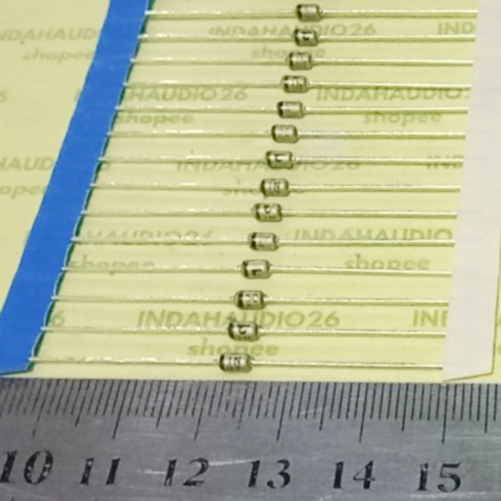 บนเซมิคอนดักเตอร์ 15V 1W zener ไดโอด 15 v 1watt zd 15v 1 w วัตต์สีเงิน zener ไดโอด