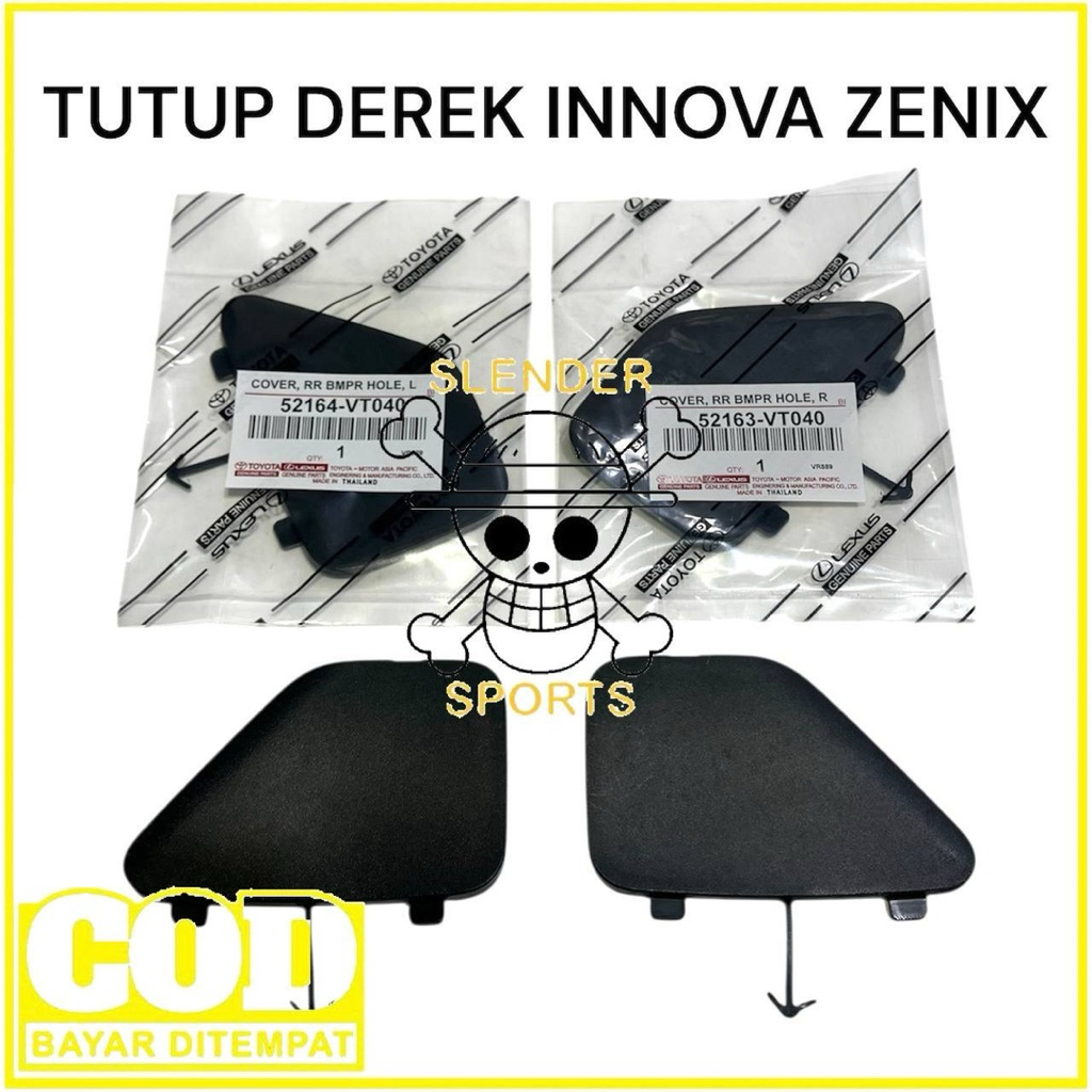INNOVA ZENIX TOWING COVER - TOYOTA INNOZA ZENIX REAR TOWING COVER