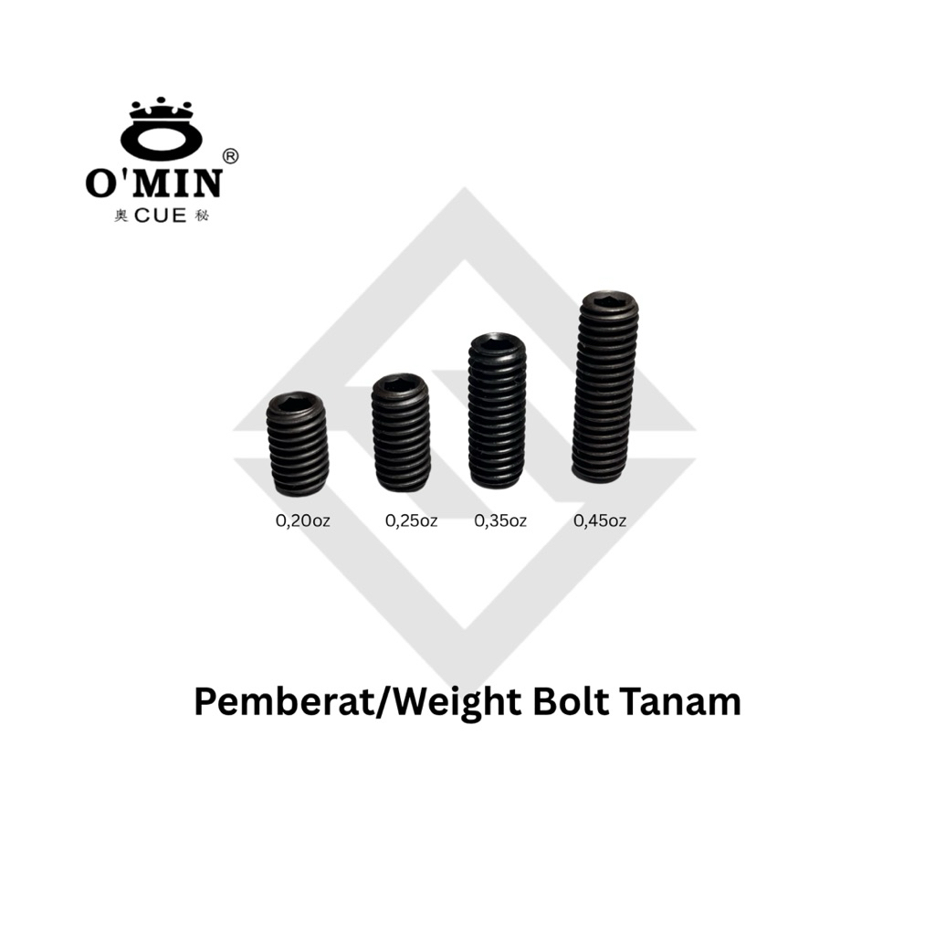 สลักเกลียวน้ําหนัก Omin Cue