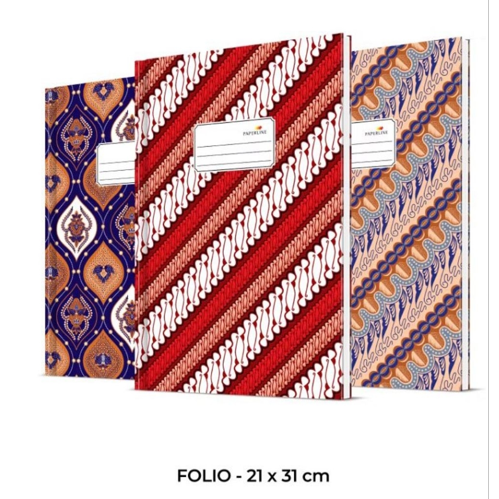 Paperline HardCover Folio Book บรรจุ 100 แผ่น HC100