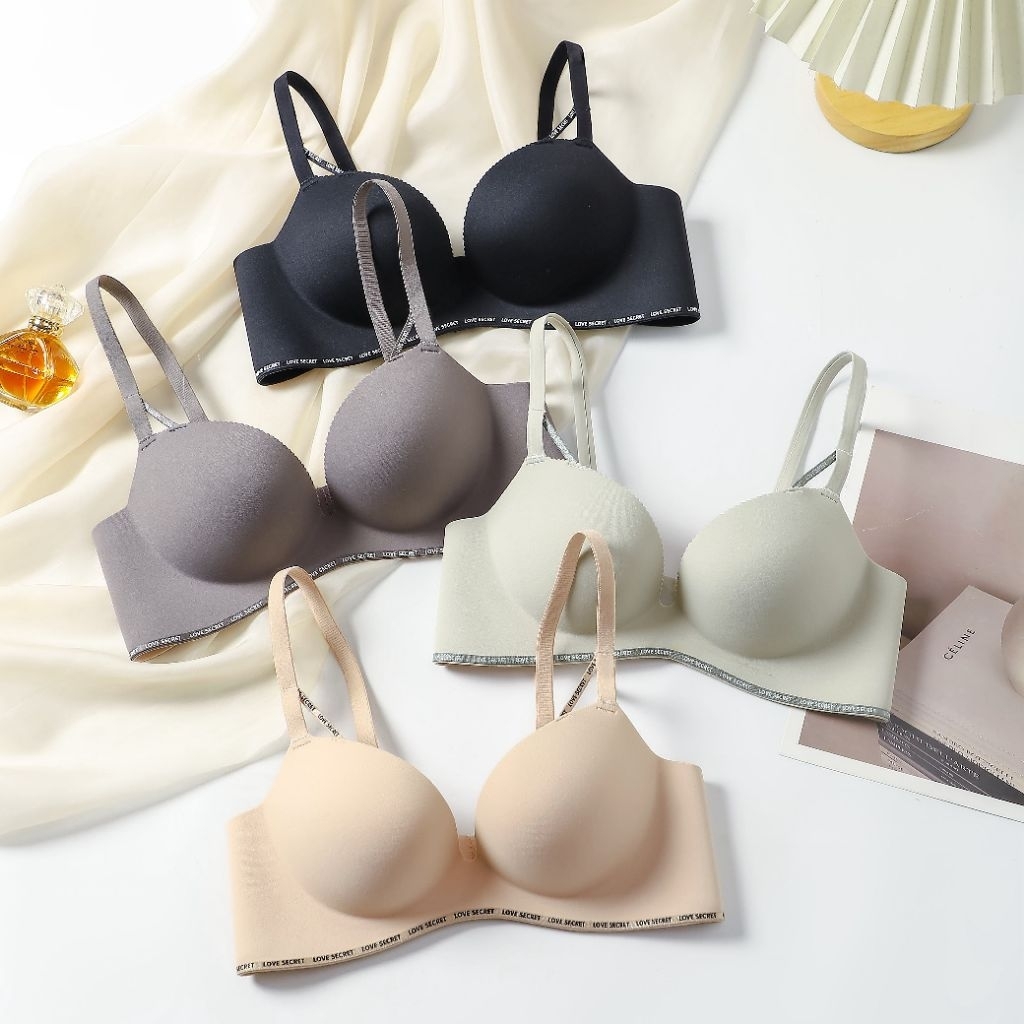 เอเลน่าบรา BH Robot Cup B โฟมหนา E 296465 - 34B - 38B - ชุดชั้นในดันทรง 3/4 Cup คุณภาพดีที่สุด