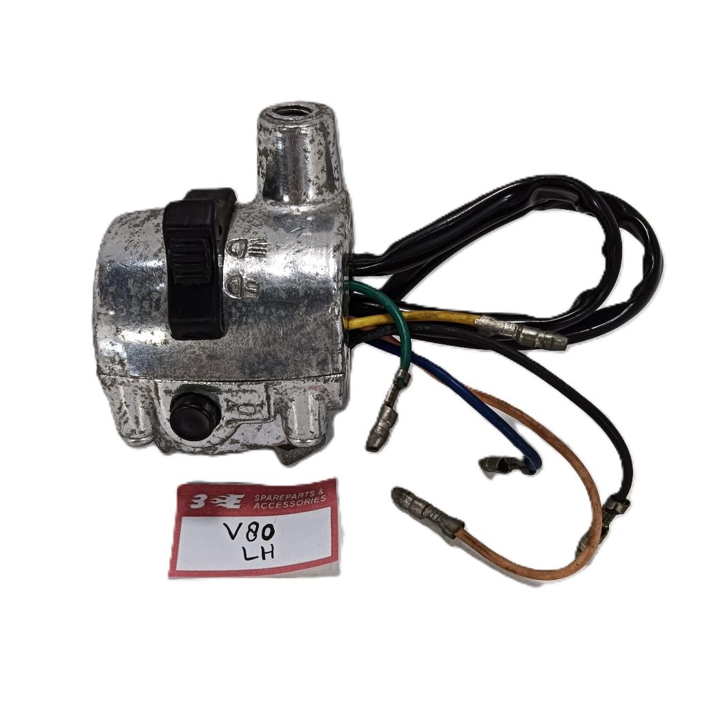 Yamaha V80 สวิตช์ซ้าย Yamaha V80 ที่วางไฟแตร