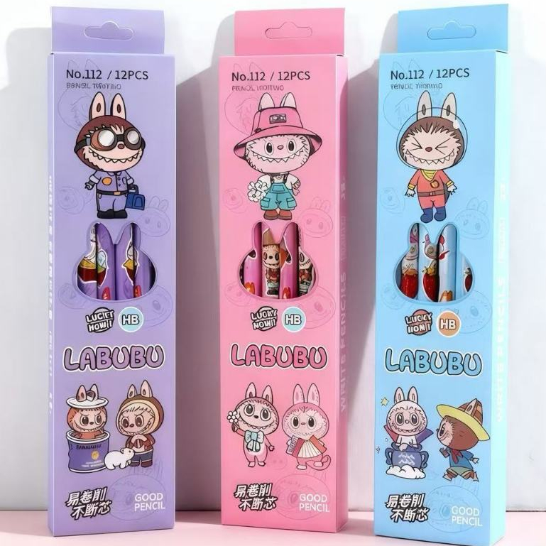 SCHOOL CHILDRENS PUMPKIN HB PENCIL / 12PCS PUMPKIN PENCIL / 1 DOZEN CUTE PUMPKIN CARTOON MOTIF HB PE