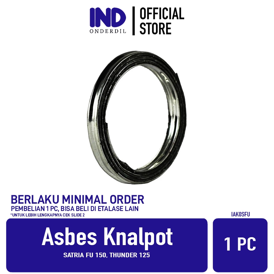 แร่หิน-ปะเก็น-แพ็ค-Exhaust-Exhaust Satria FU 150 & Thunder 125 39x31x5