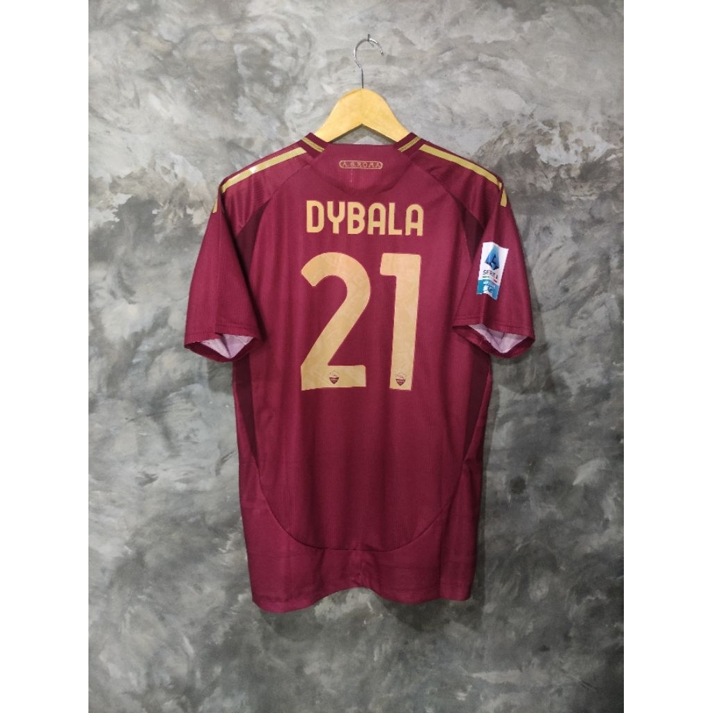 เสื้อเจอร์ซีย์เป็น Roma Home 2024/2025 Nemset Dybala 21 Size XL BNWT