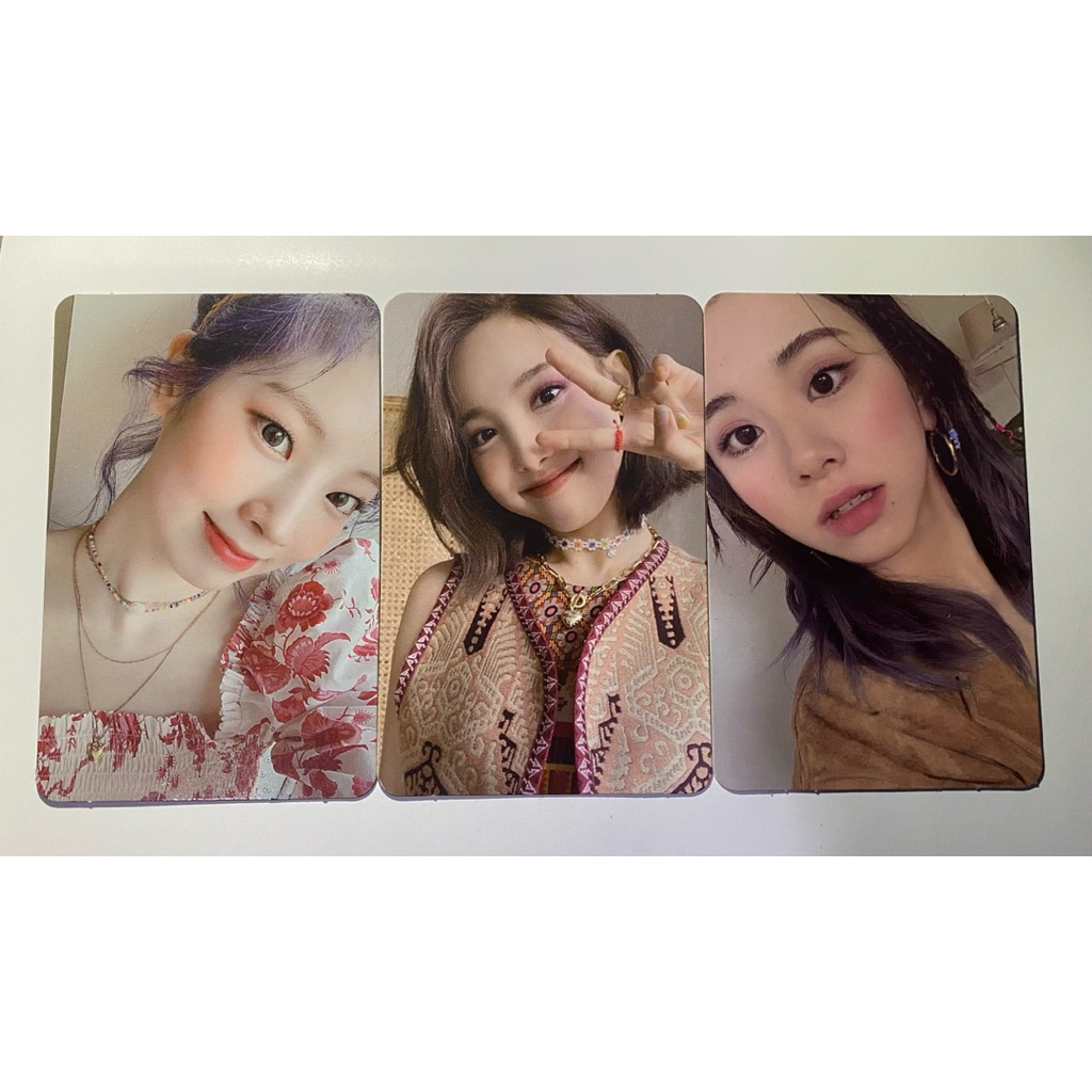 สองครั้งอย่างเป็นทางการ PHOTOCARD PC TWICE NAYEON CHAEYOUNG DAHYUN