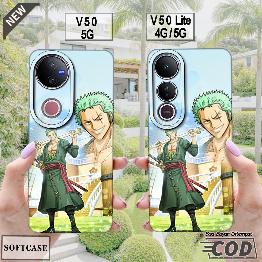 เคส VIVO V50 5G 2025 - เคส VIVO V50 LITE 4G / 5G 2025 _ ปลอกซิลิโคนสีดํายืดหยุ่น