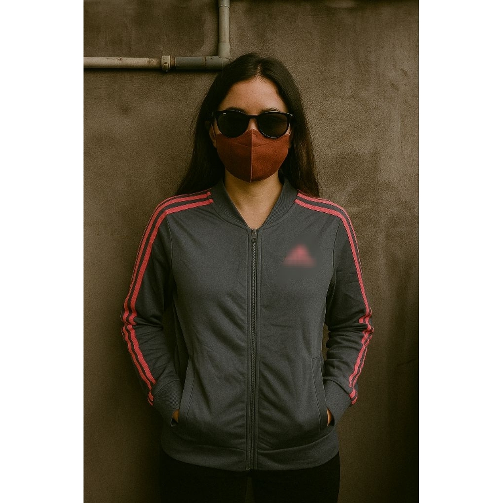 เสื้อแจ็คเก็ตผู้หญิง Tracktop 4D**45 01 ไซส์ M (P58 x W46)