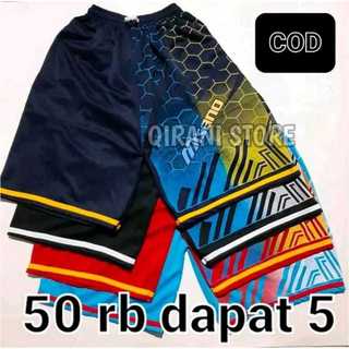 Promo Paket 50 Ribu Dapat 5 Celana Olahraga Volly Sport
