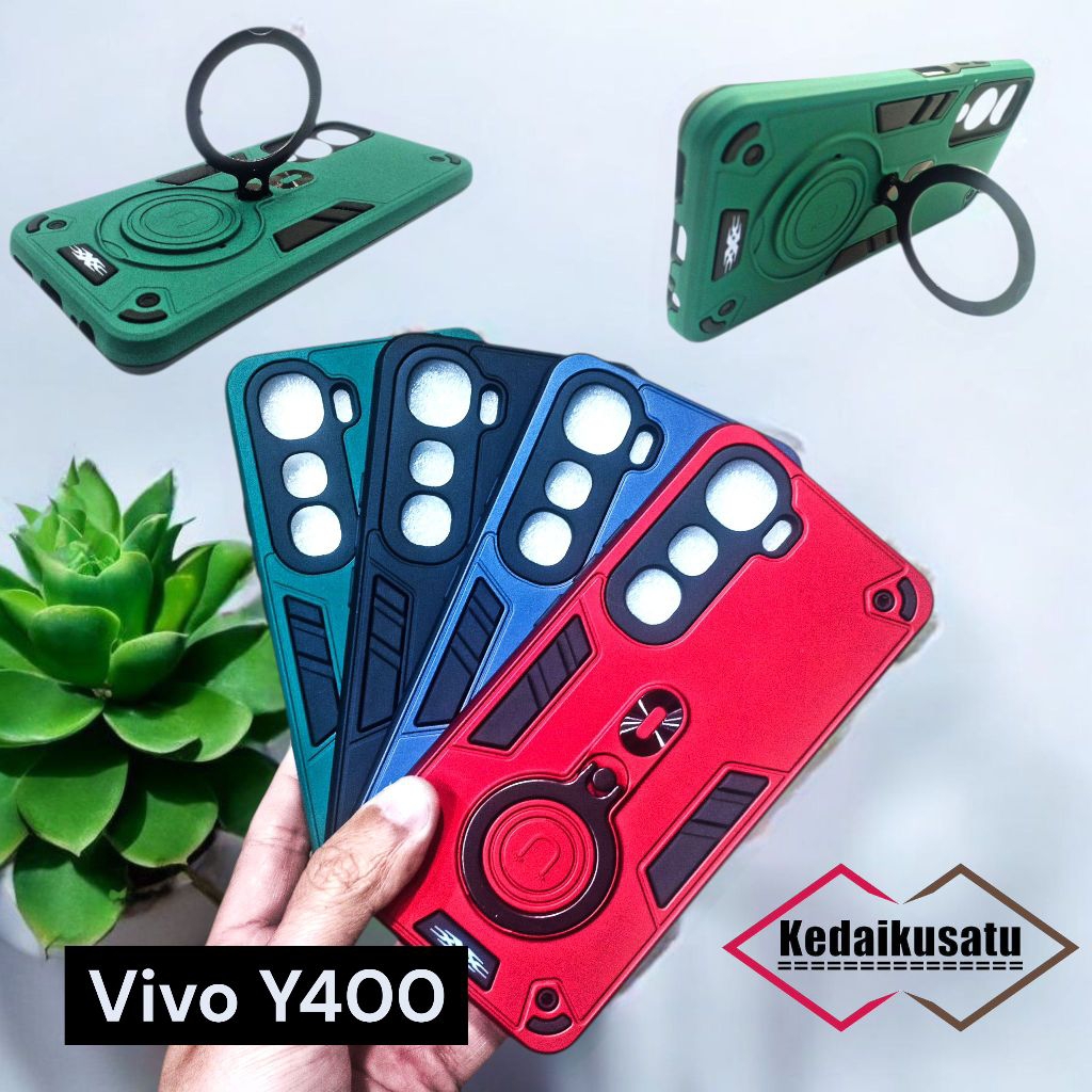 เคส Vivo Y400 Robot Ring Procamera Vivo Y400