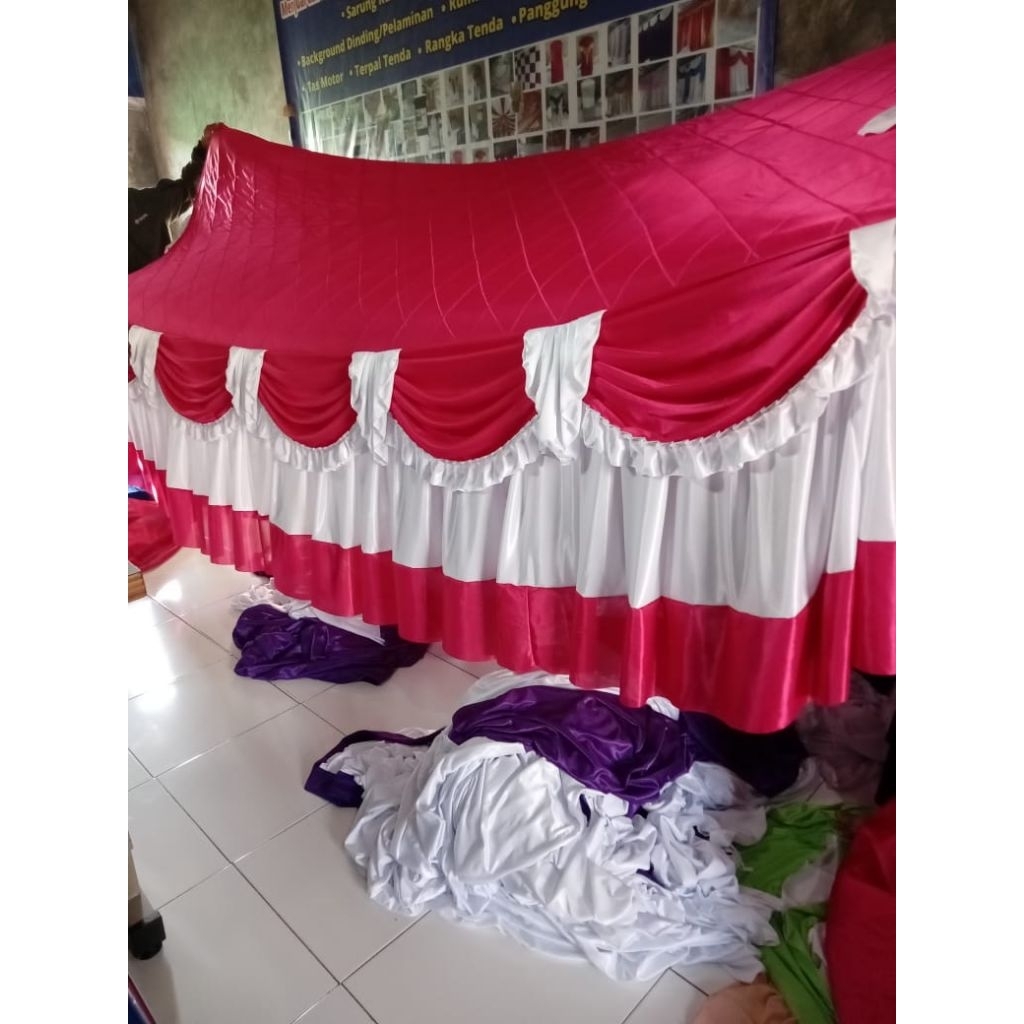 !! !! DRESSING TABLE COVER - MODERN TABLE COVER SIZE L.195 x W.55 x H.76