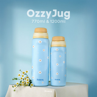 Rosca OzzyJug Tumbler Stainless 770ml 1200ml Botol Minum Tahan Panas / Dingin Portable Stainless Steel Tumblr