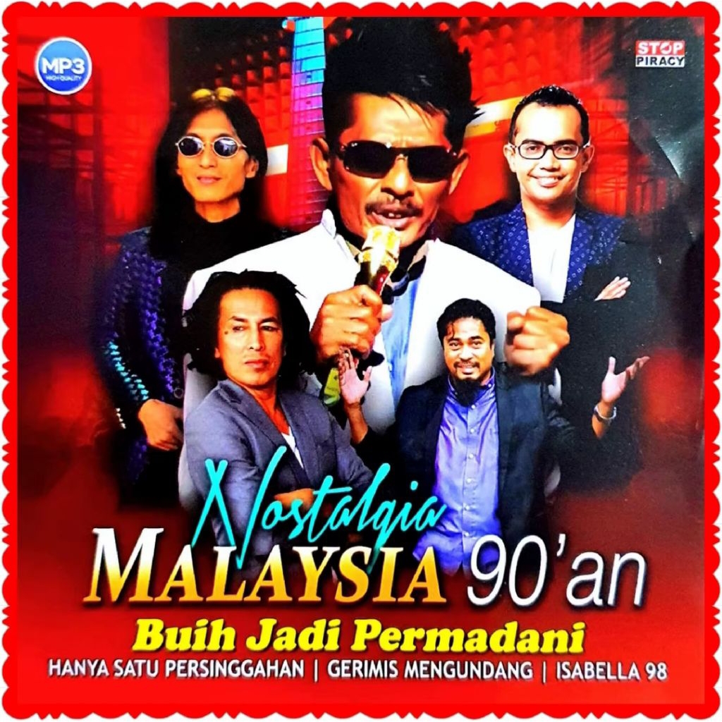 MP3 CASSETTE OF MALAYSIAN NOSTALGIA SONGS 90S - OLD MALAYSIAN SONGS - SLOWIES - M3S