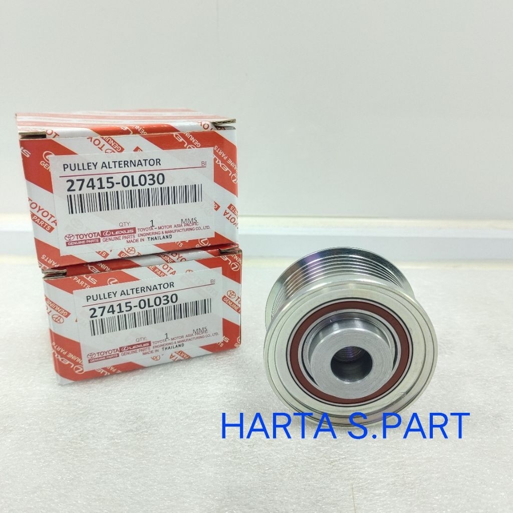 PULLEY ALTENATOR INNOVA DIESEL / HILUX DIESEL / FORTUNER DIESEL 27415-0L030