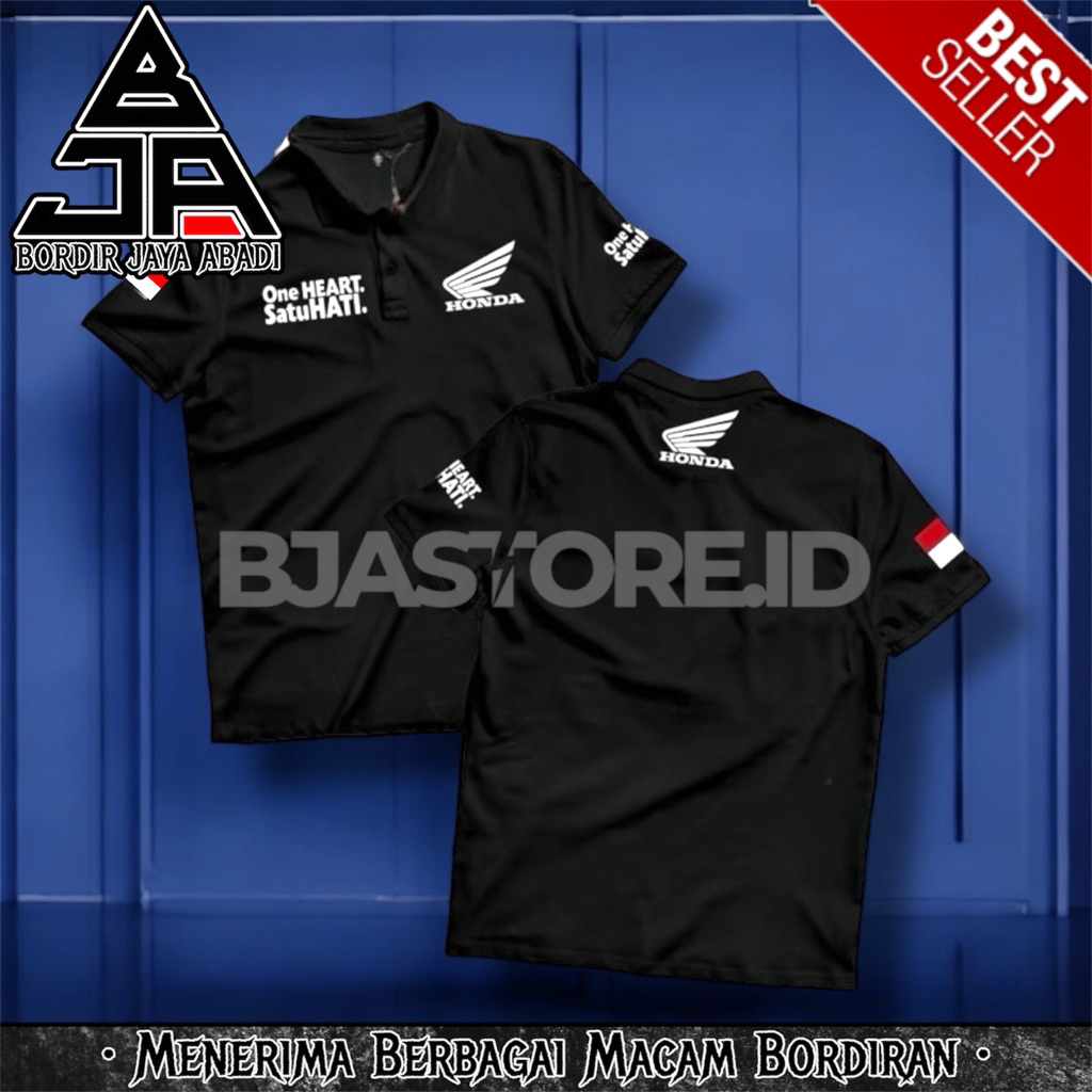 เสื้อโปโลHonda One Heart เสื้อคอปกHonda One Heart