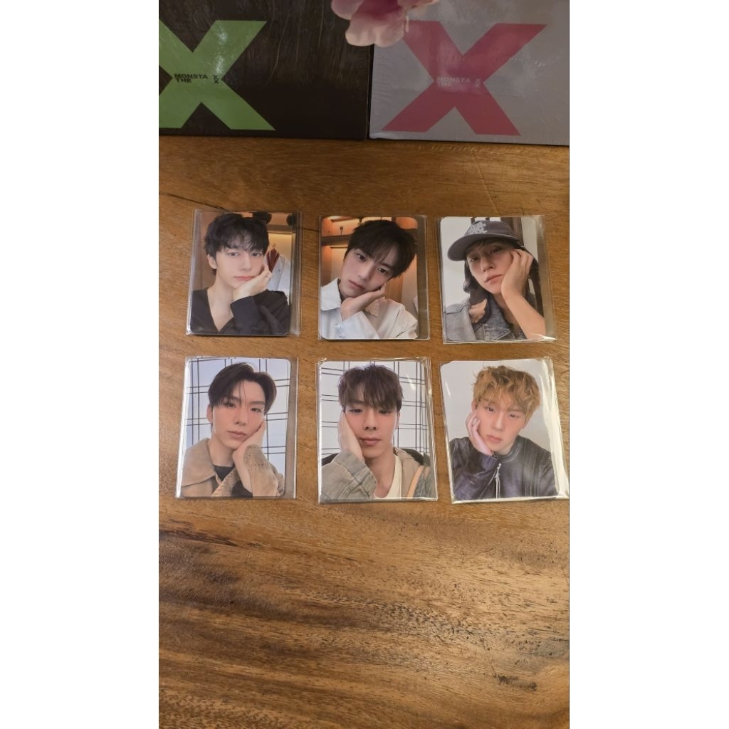 MONSTA X THE X ALBUM POB พร้อมโฟโต้การ์ด SHOWNU MINYUK KIHYUN HYUNGWON JOHEON IM
