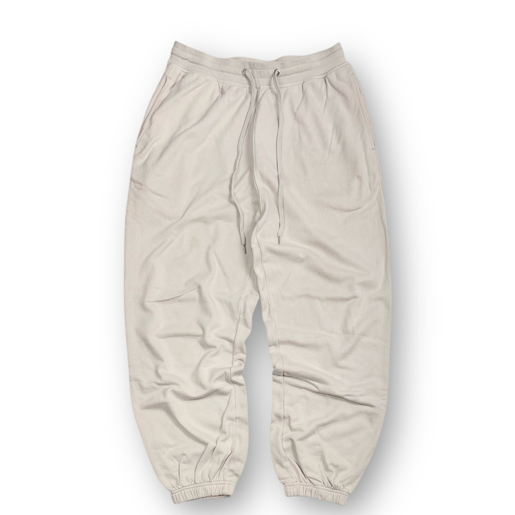 GU Beige Jogger Sweatpants Regular Fit