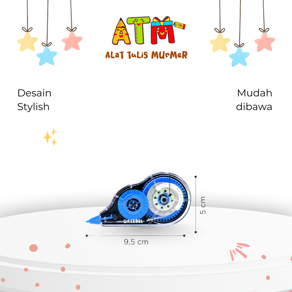 TYPE X/CORECTION TAPE/GREEBEL CORRECTION TAPE GCT-801