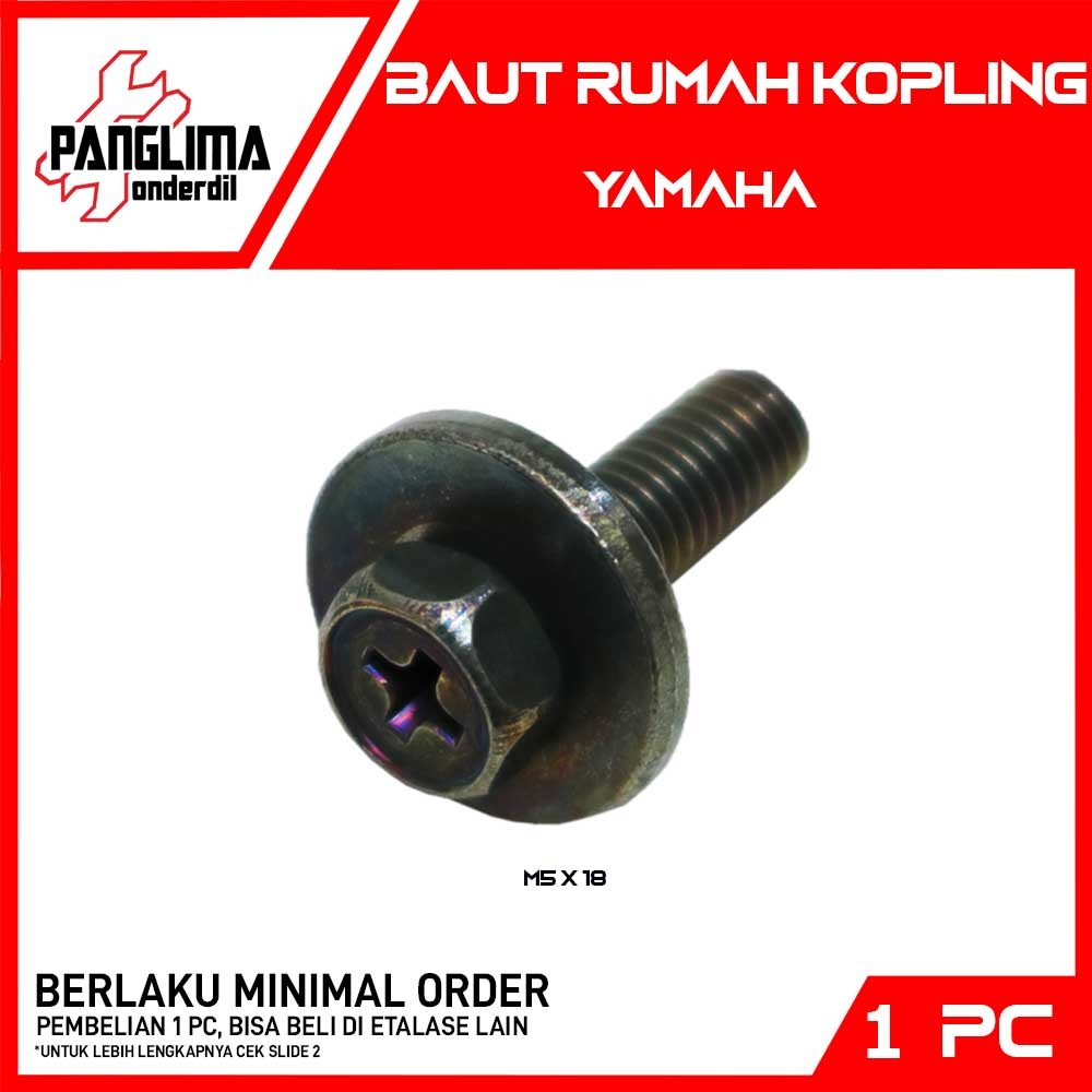 Yamaha M5x18 คลัทช์ Bolt Key 8 ข้อต่อ Bolt 5x18 M5 5 x 18 K8
