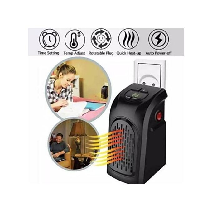 เครื่องเพิ่มความชื้นในอากาศแบบพกพา / Mini Blower Heater Handy Heater Premium Digital Super Heater Ro