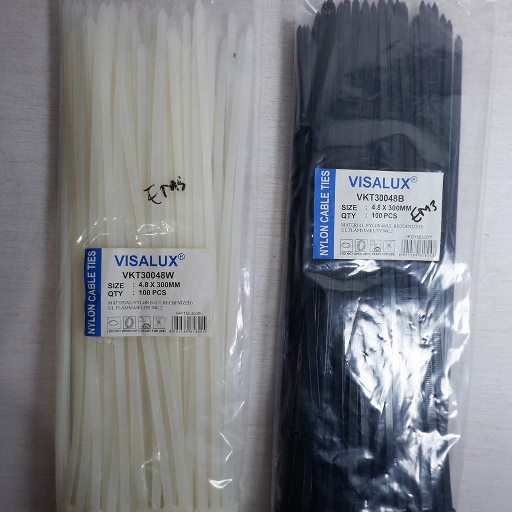 Squair Cable Ties / Cable Ties / Visalux Cable Ties 4.8 x 300 mm