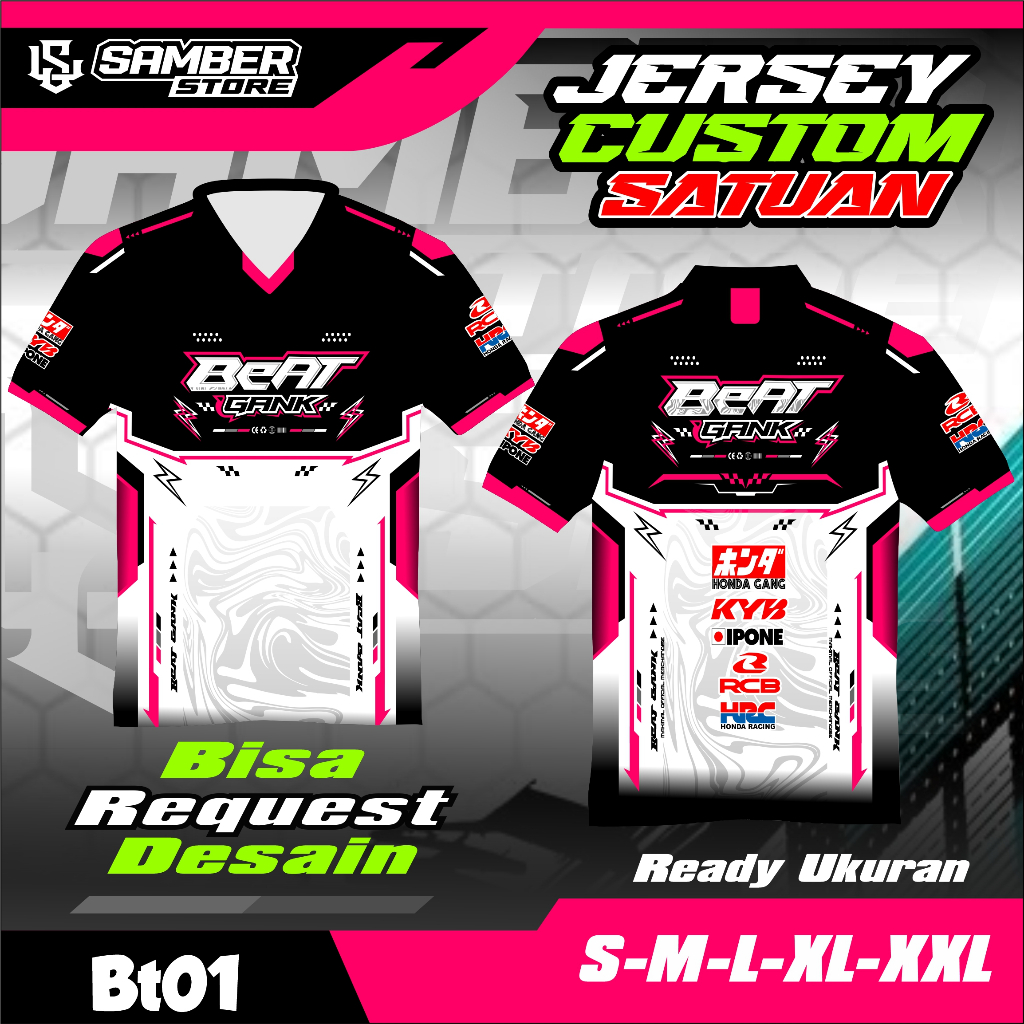 เสื้อ Honda BEAT GANK Custom // REQUEST! บาท01