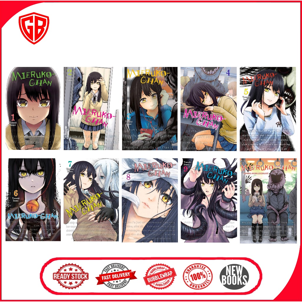 Manga Mieruko-chan (10 book series)