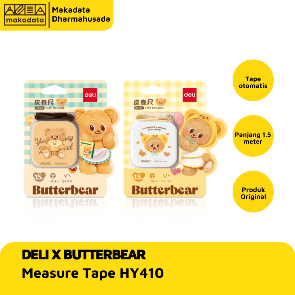 เทปความสุข เดลี่ X BUTTERBEAR HY410 1.5M