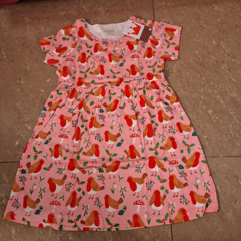 Aosta Betty Chicken Motif Dress 6 Years