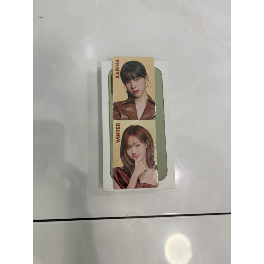 OFFICIAL Nabati x Aespa Photocard Limited Rare - Winter Karina Original - SJY Shop OFFICIAL