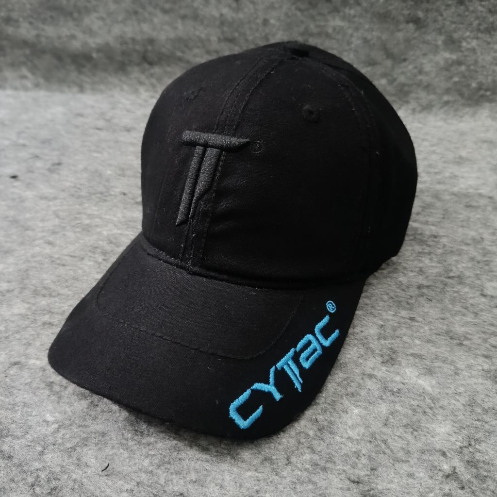 หมวกยุทธวิธีผ้าใบ Cytac Black Premium / หมวกยุทธวิธี Cytac / หมวก Cytac