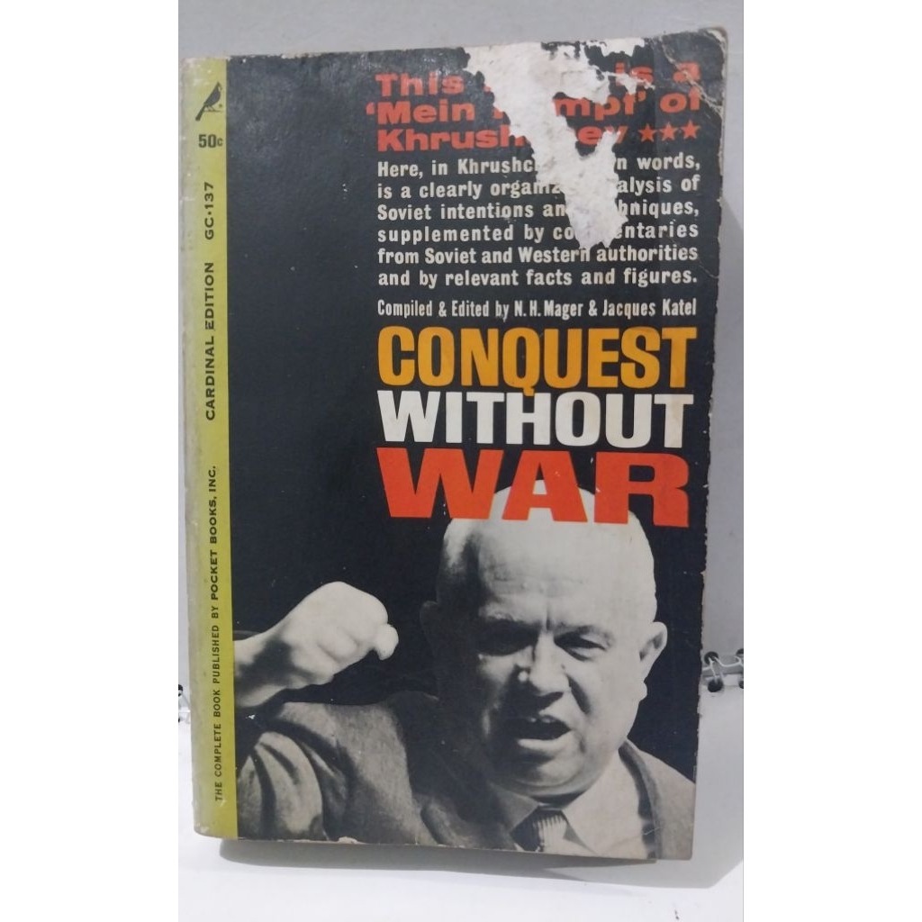 หนังสือ Conquest นําเข้าไม่มีสงคราม