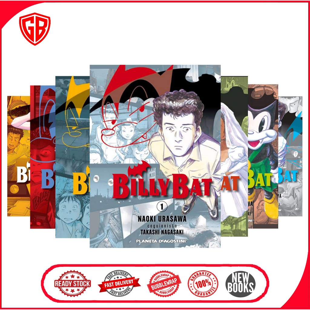 Manga Billy Bat โดย Takashi Nagasaki (20 เล่ม)
