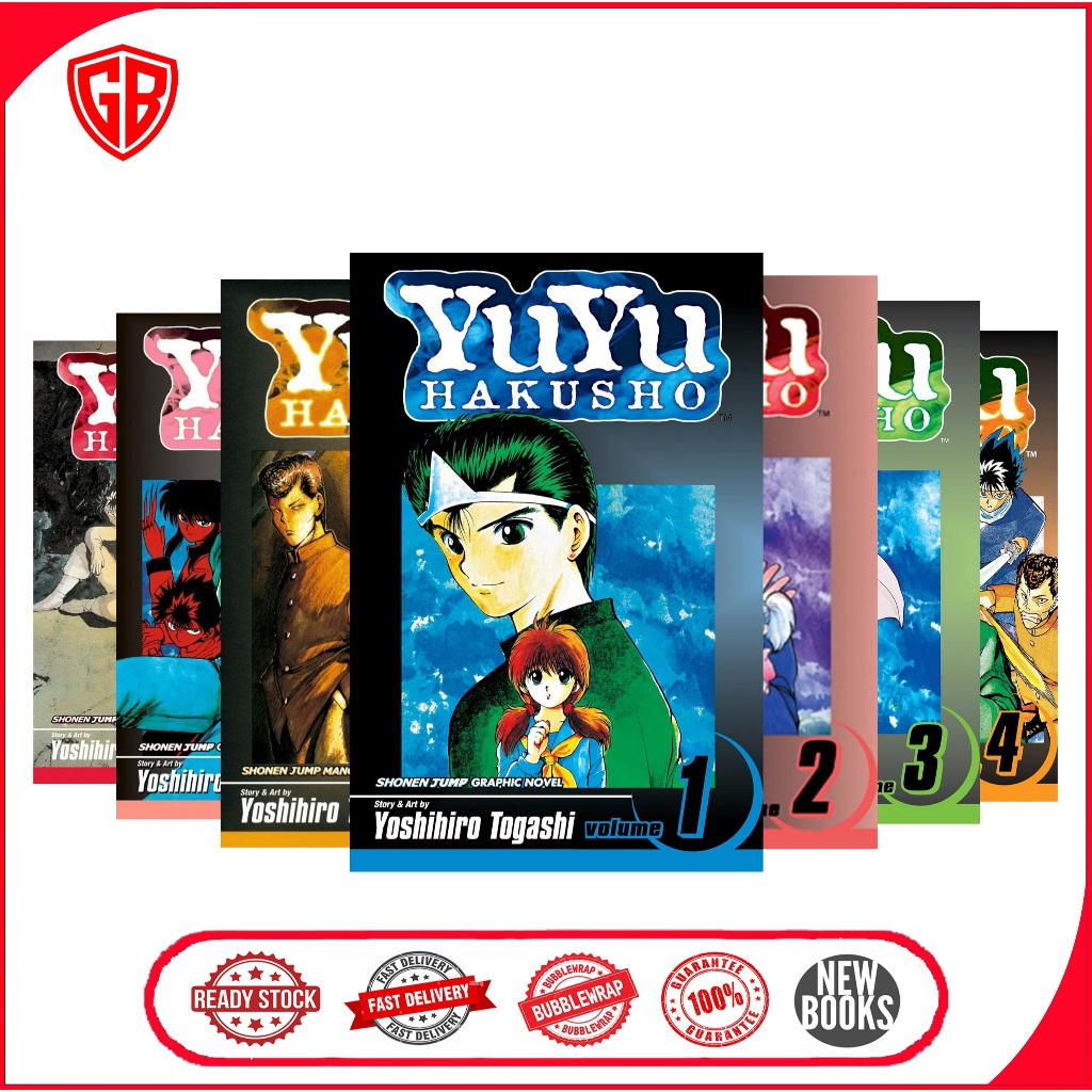 Manga YuYu Hakusho (19 book series)