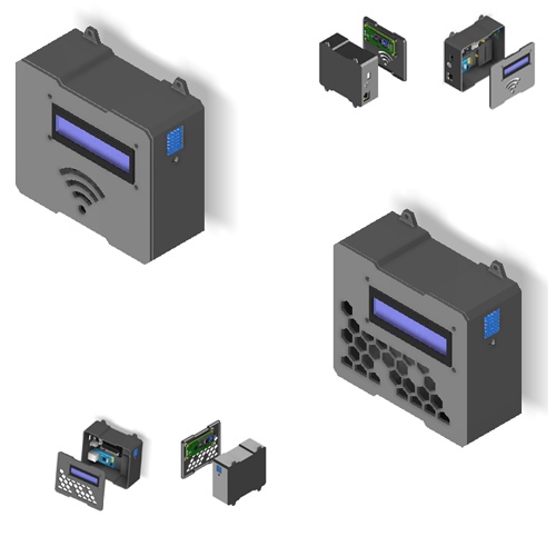 Arduino Uno ESP32 W5500 TCP LAN LCD 1602 DHT11 Mini Breadboard 170 จุดกรณี