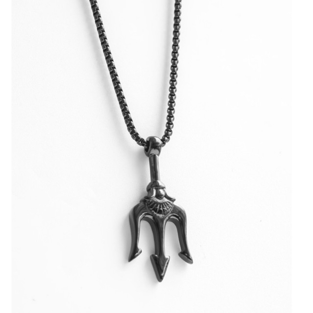 LUCAN - สร้อยคอสแตนเลสไทเทเนียมผู้ชาย Vortex Lucan สร้อยคอสร้อยคอผู้ชาย Cool premium สร้อยคอ