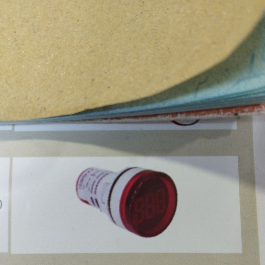 PILOT LAMP LED พร้อมมิเตอร์ FREQUENCY 22MM 20-70HZ