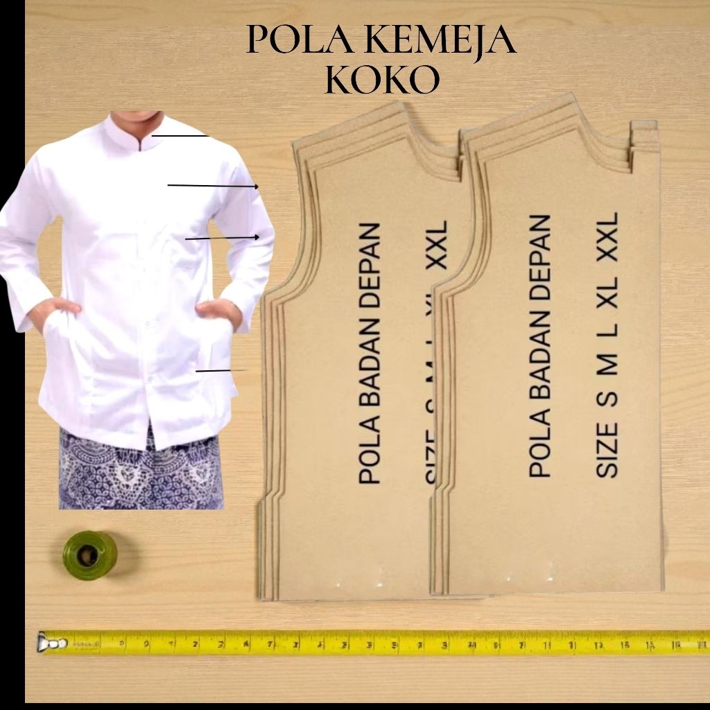 Adult Koko Pattern One Set 5 แกะสลัก Size SML XL XXL FULL SIZE