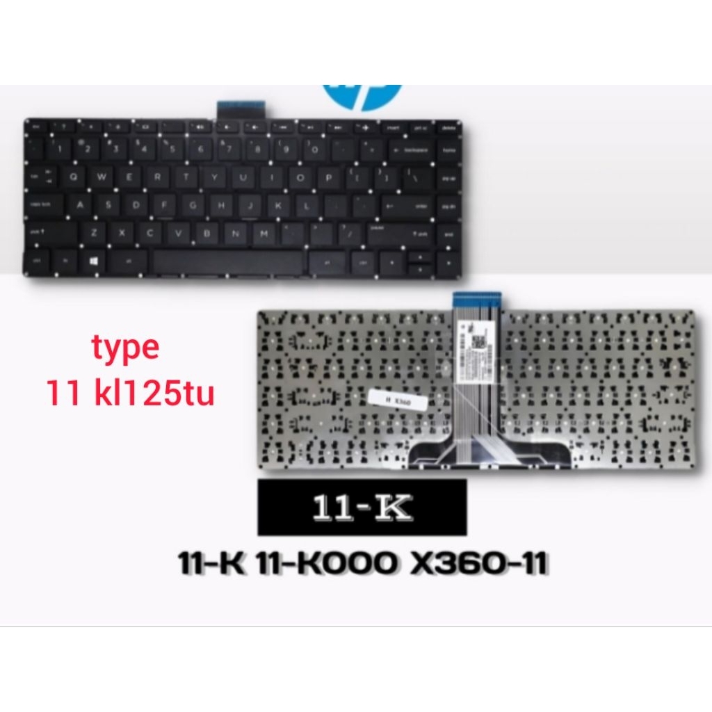HP Pavilion X360 11-K 11-K125TU 11-K106TU 11-K107TU 11-K125TU 11-K127CL คีย์บอร์ด