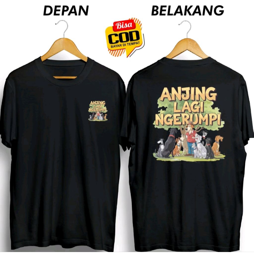 เสื้อยืด DOG DISTRO ARE ON THE DAY