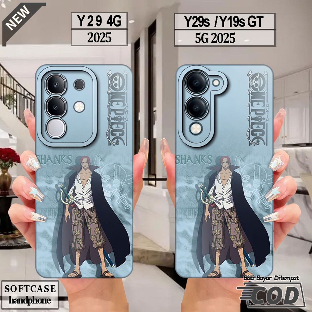 VIVO Y29 4G Silicone - เคส VIVO Y29S - เคส VIVO Y19S GT _เคส softcase สีดําใสยืดหยุ่นสุดเท่