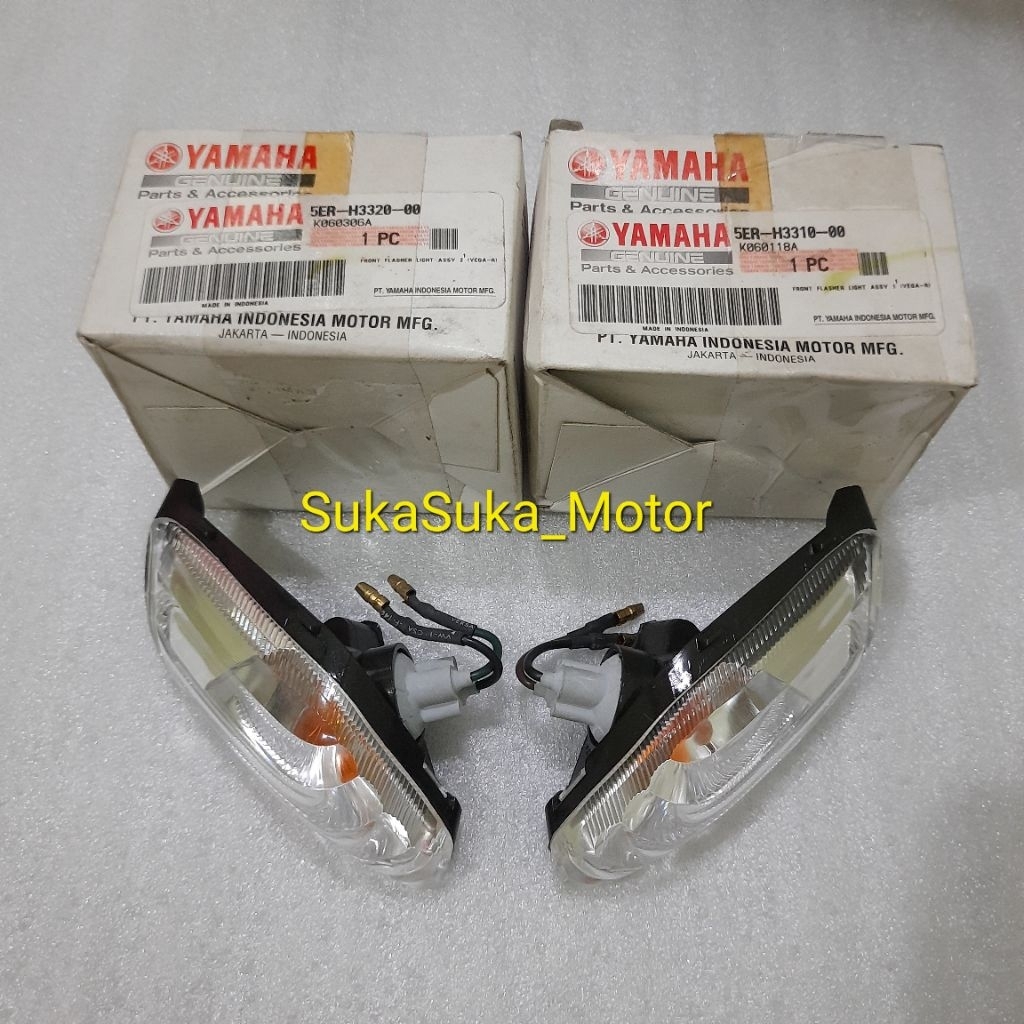 ไฟเลี้ยวหน้า Yamaha F1zr Fizr Vega Old Original Ygp NOS | 5ER-H3310-00 5ER-H332-00