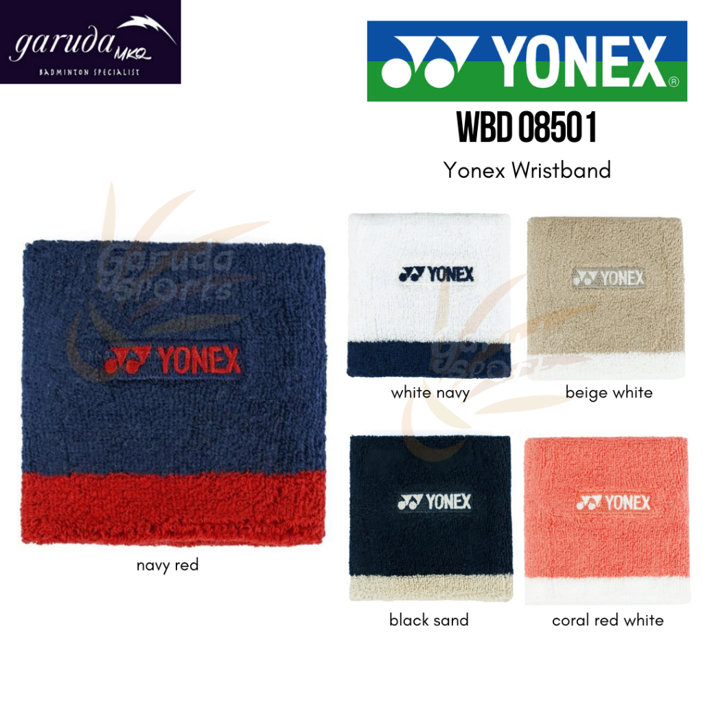 YONEX COMFORT WRISTBAND WBD 08501 / WBD08501 / YONEX SINGLE PACK / Y024 08501-wb4-sr