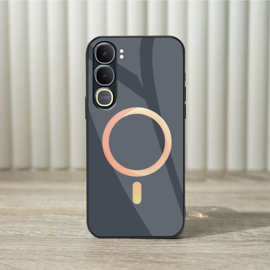 เคส Vivo Y21D Glossy Glass Softcase 2025 [SG10] เคส Vivo Y21D - เคสโทรศัพท์ Vivo Y21D - เคส Vivo Y21