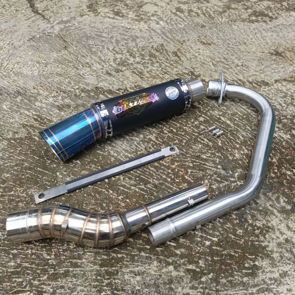 1 ชุดข้อศอก Original Gaok77 ท่อเข้า 51 มม.ท่อไอเสียท่อไอเสียเปิด tmx 125 155 tmx 150 pinoy 125 150 m