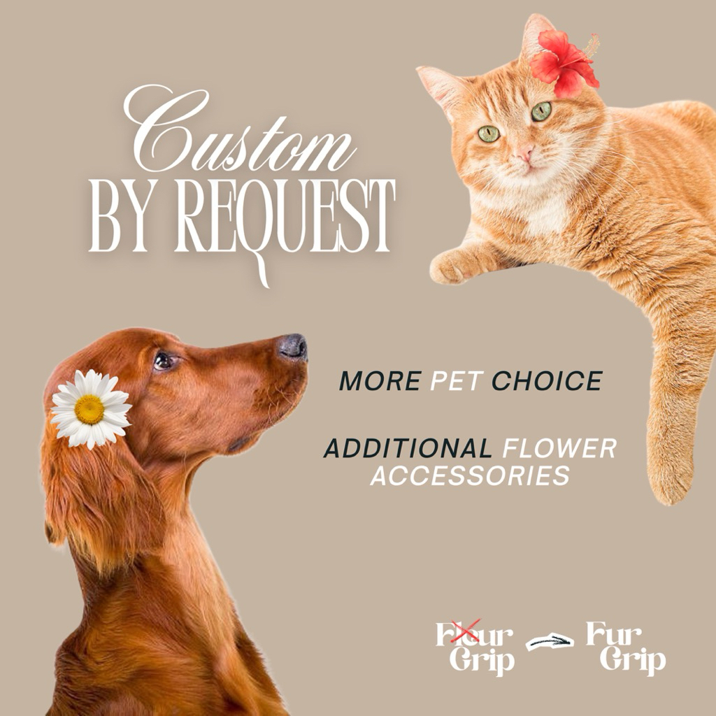 FLEURGRIP - PHONE GRIP MAGSAFE / ADHESIVE | Griptok/Phone Holding Dog Cat - CUSTOM MADE BY REQUEST