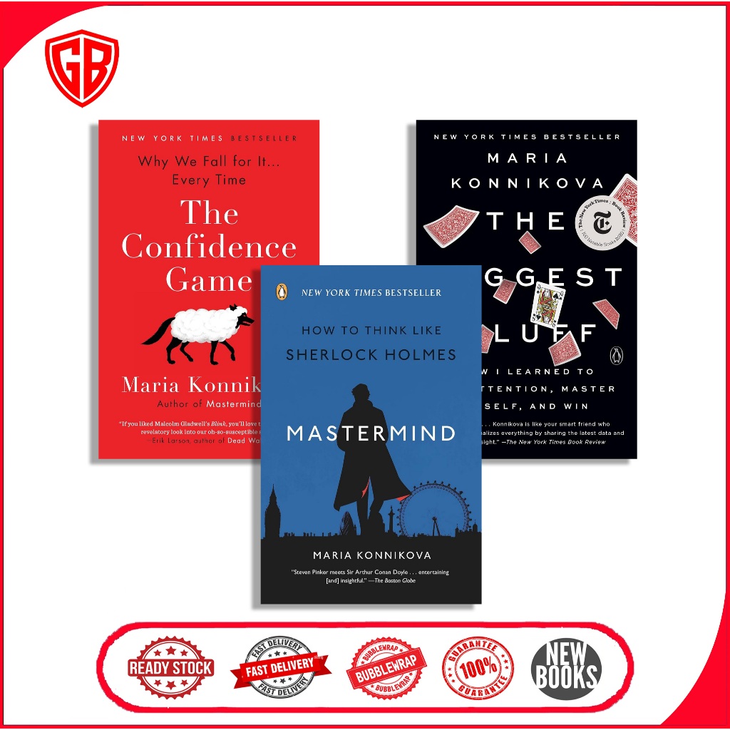 Mastermind | The Biggest Bluff | The Confidence Game by Maria Konnikova